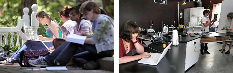 Studenti del secondo anno della MHS (dal sito della Montessori High School) Studenti della MHS